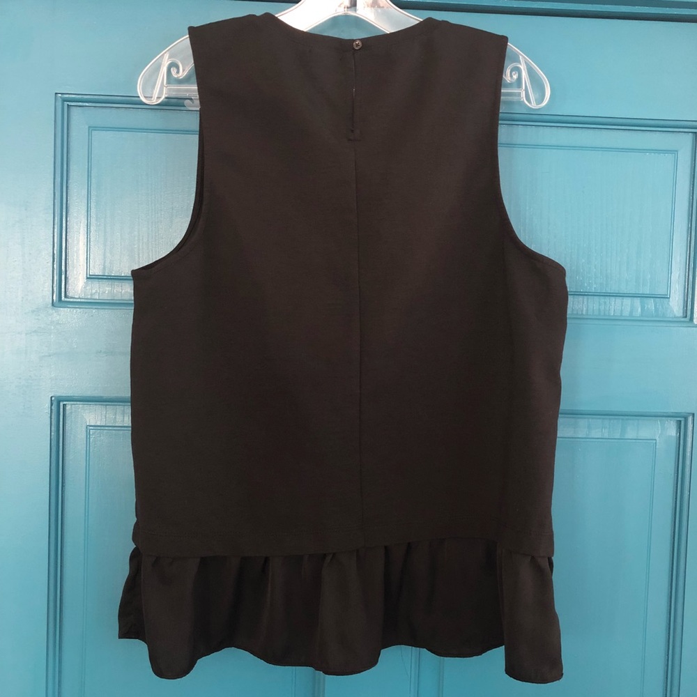 J. Crew Ruffle-Hem Tank Top - Picture 5 of 6